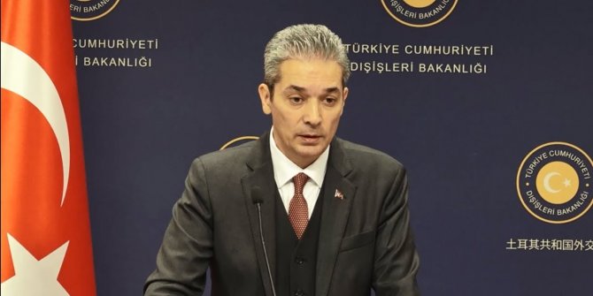 Dışişleri Bakanlığından ABD'ye tepki