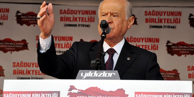 Devlet Bahçeli resti çekti! Çok sert açıklama...