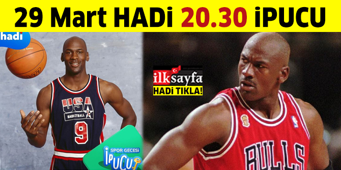 29 Mart 20.30 HADİ ipucu: Michael Jordan NBA'da kaç şampiyonluk yaşamıştır? Spor Gecesi ipucu cevabı