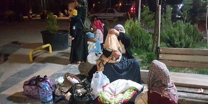 Hastanede panik: Hastalar hastaneyi boşalttılar