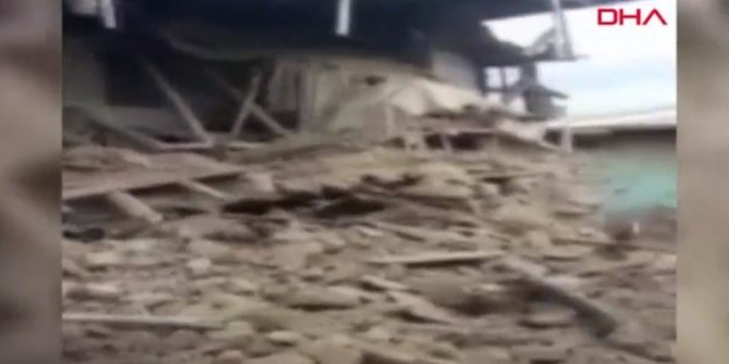 Elazığ'da deprem hasarı gün ağarınca ortaya çıktı