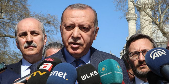 Erdoğan: Seçim süreci bitmiştir...