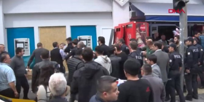 Ankara'da silahlı kavga: 1 kişi yaralandı olay yerine çok sayıda polis geldi