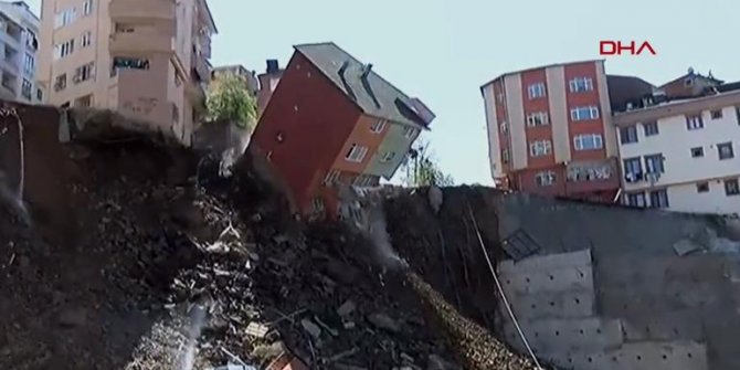 Kağıthane'de alarm: Binalar boşaltıldı
