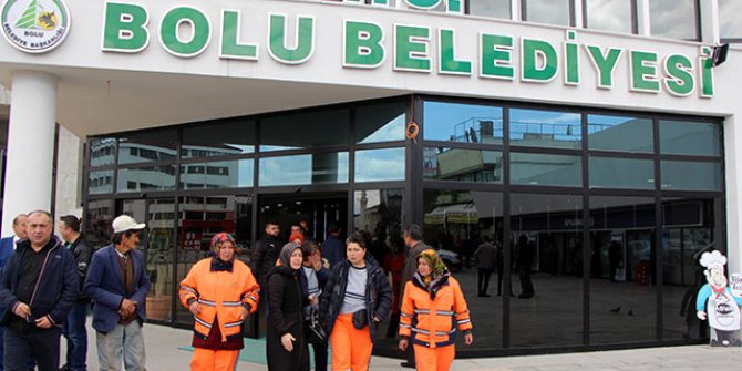 Bolu'da 97 belediye işçisi işten çıkarıldı