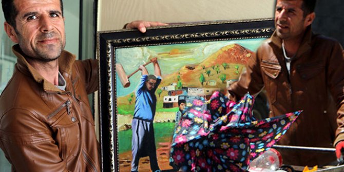Gündüz hurdacı, akşam ressam