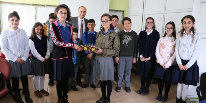 Vartolu öğrencilerden müthiş icat