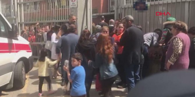 Okulda patlama:Öğretmen yaralandı