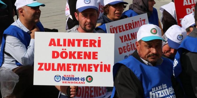 Bolu'da eylem devam ediyor
