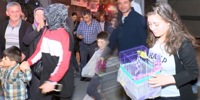 Yasak kalktı, vatandaşlar evlerine koştu