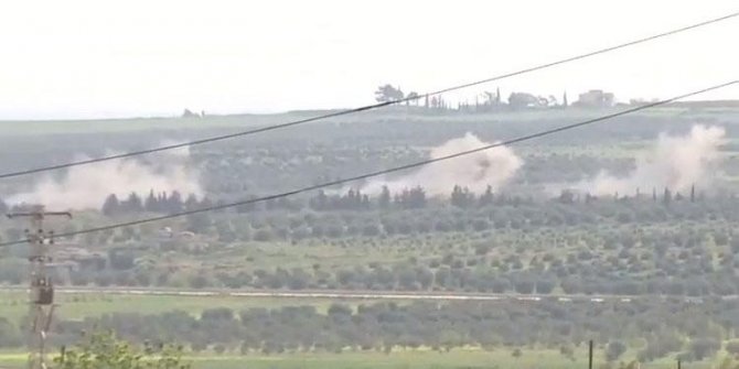TSK terör hedeflerini vurdu: O anlar canlı yayına böyle yansıdı