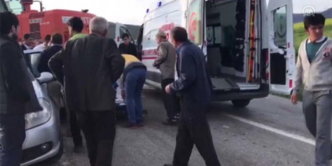 Tokat'ta cenaze dönüşü kaza: Çok sayıda ölü ve yaralı var