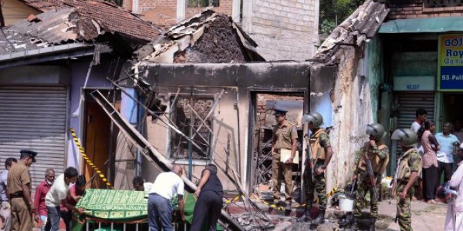 Sri Lanka'da Müslümanlara yönelik saldırı