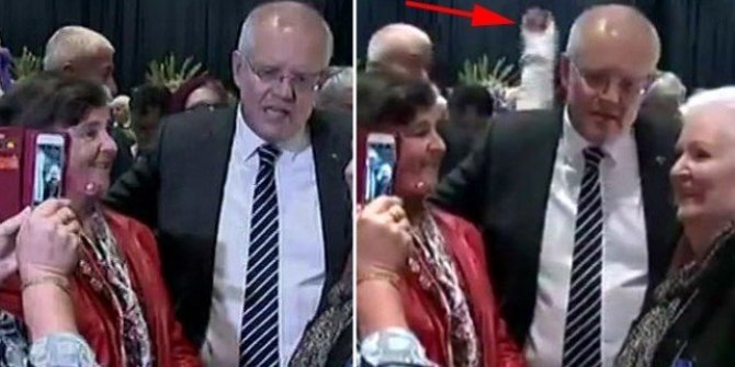 Avustralya Başbakanı Morrison'a yumurtalı saldırı