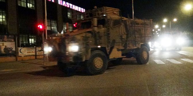 Suriye'ye askeri sevkiyat sürüyor
