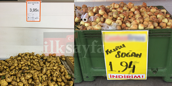 Patates ve soğanda ramazan bereketi