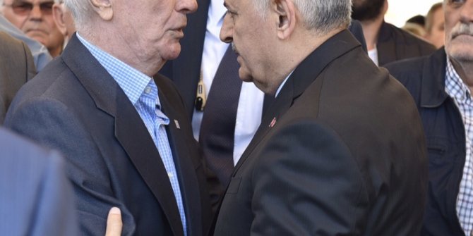 Binali Yıldırım, Muzaffer Akkaya'nın eşinin cenaze namazına katıldı