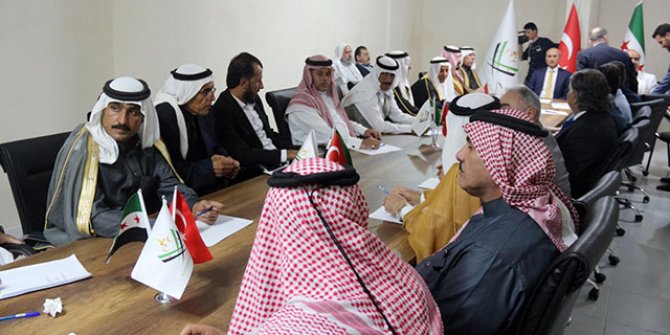 Suriyeli aşiret liderleri Şanlıurfa'da şube açtı