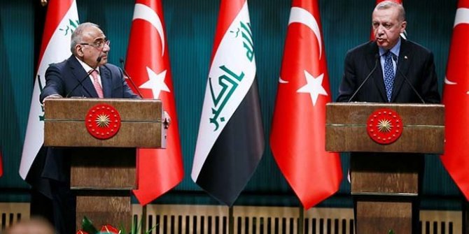 Erdoğan, Irak Başbakanı Abdülmehdi'yi Beştepe'de ağırladı