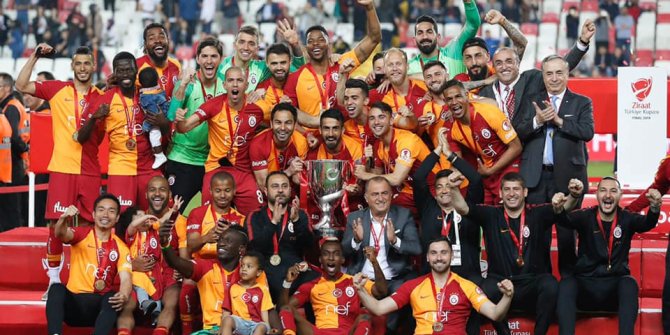 Türkiye Kupası'nın sahibi Galatasaray