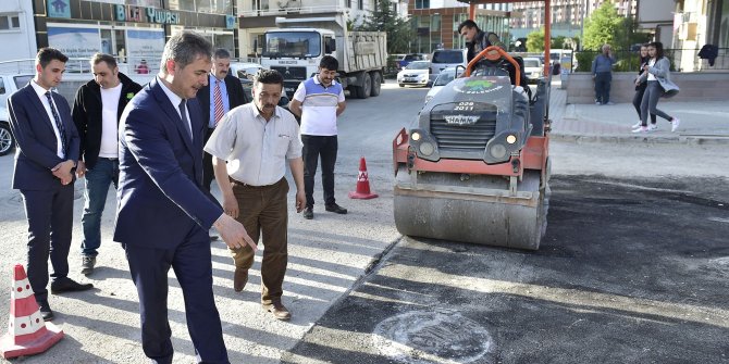 Mamak'ta Asfalt seferberliği