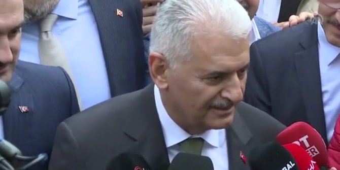 Teröristbaşı Öcalan'ın mektubu ile ilgili Binali Yıldırım'dan açıklama