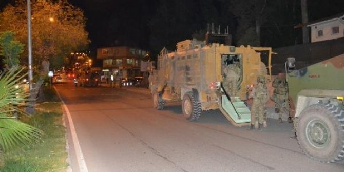 Reyhanlı'ya askeri sevkiyat