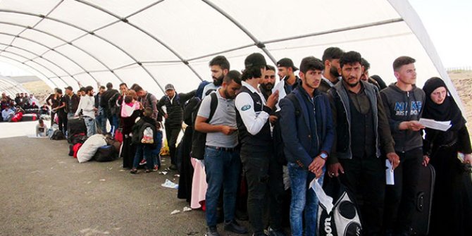Kilis'te, Suriyelilerin bayram yoğunluğu