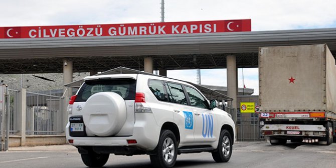 BM'den İdlib'e 18 TIR'lık yardım