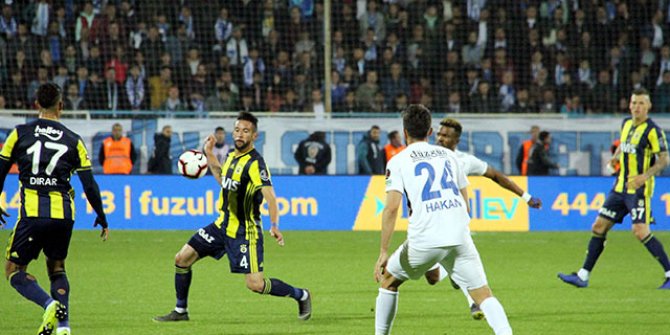 Fenerbahçe Erzurum'u ateşe attı