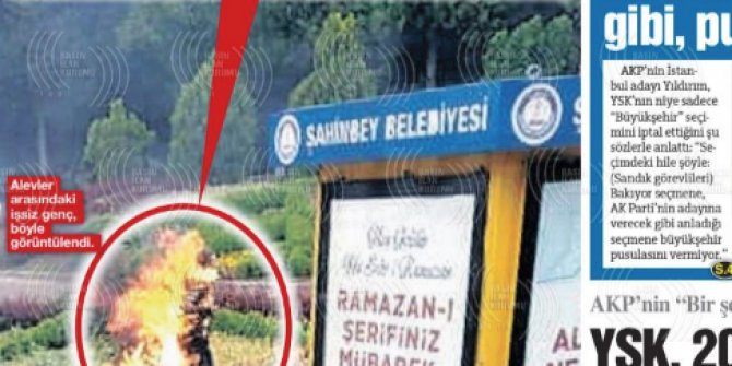 Şahinbey Belediyesi’nden kendini yakan Eyüp Dal açıklaması