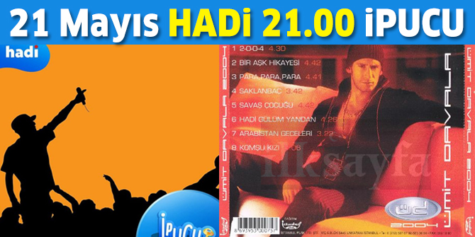 21 Mayıs 21.00 HADİ ipucu: 2004 yılında rap müzik tarzında bir albüm çıkaran futbolcu kimdir? Türkçe Rap Gecesi ipucu sorusu cevabı