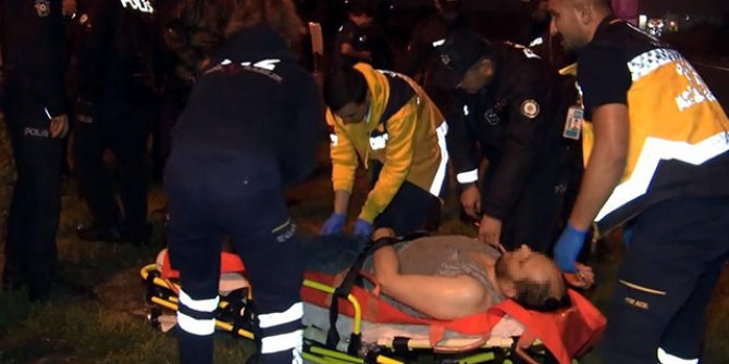 Otomobillere zarar veren kişi: Polis tarafından vurularak etkisiz hale getirildi