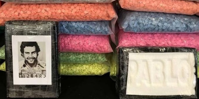 Uyuşturucu operasyonunda Escobar detayı