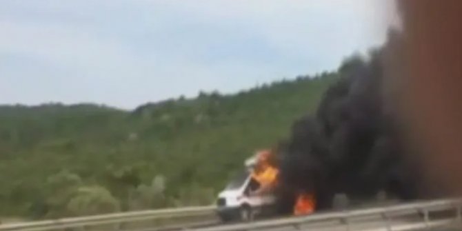 Ambulans alev aldı: 3 aylık bebek öldü