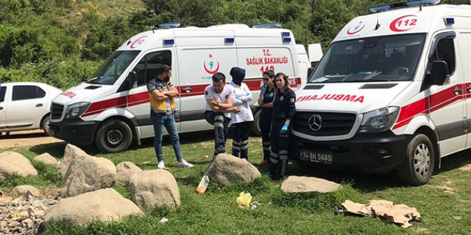 Alibeyköy Barajı'na giren 2 çocuk kayboldu