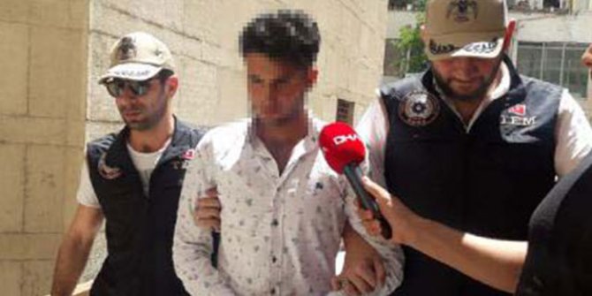'Kafa keseceğim' diyen Suriyeli adliyede