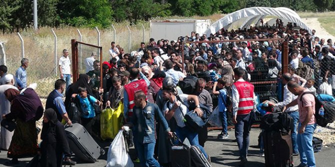 Bayramlaşmaya giden Suriyeli sayısı 15 bin oldu