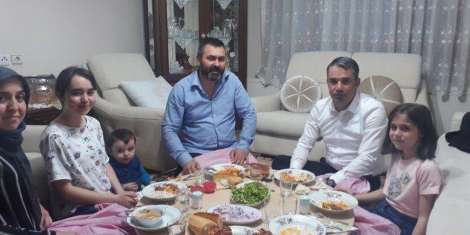 Başkan Çetin'in iftar ziyaretleri devam ediyor