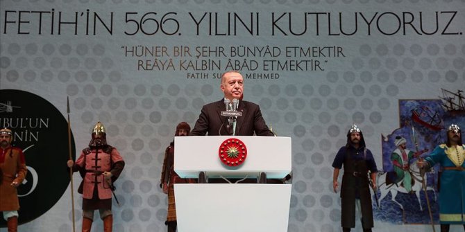 Cumhurbaşkanı Erdoğan: İstanbul'u kaybetmenin acısını 566 senedir içlerinden atamayanlar var