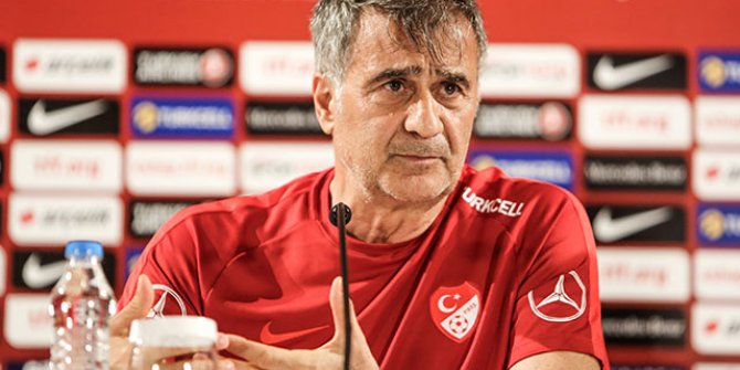 Şenol Güneş: İzlanda'yı bertaraf etmemiz lazım