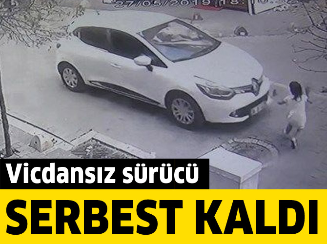 Küçük Zeynep'e çarpan vicdansız sürücü serbest bırakıldı