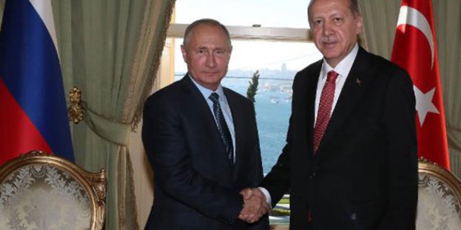 Cumhurbaşkanı Erdoğan, Putin ile görüştü!