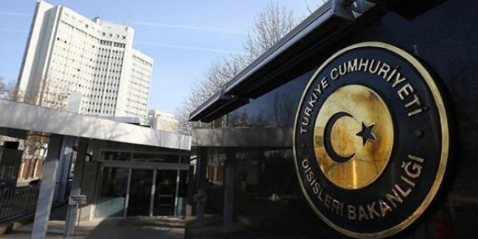 Dışişleri'nden son dakika açıklaması