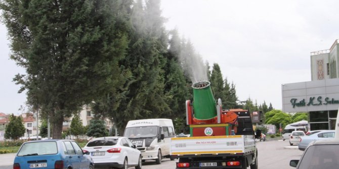 Beypazarı'nda haşerelere karşı ilaçlama