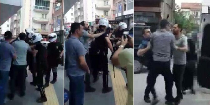 Sigara dayağı ortalığı karıştırdı