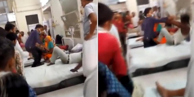 Doktor, hastasını art arda tokatladı