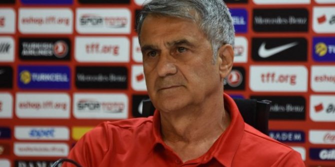 Şenol Güneş'ten Fransa maçı öncesi açıklama