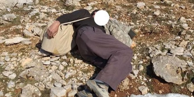 Keklik avcısı yakalanınca uyuyor numarası yaptı