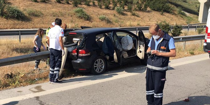 Uzman çavuşlar kaza yaptı: 2 ölü, 1 yaralı